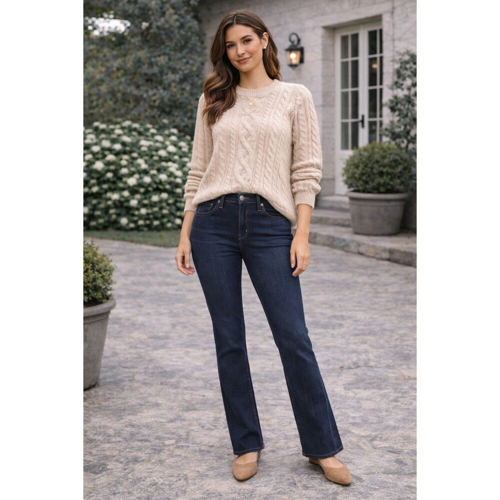 KUT FROM THE KLOTH Women's Michelle Slim Flare Jeans 4 Stretch KP268MA2